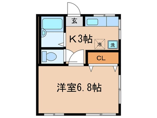 カスカータ高島平の物件間取画像